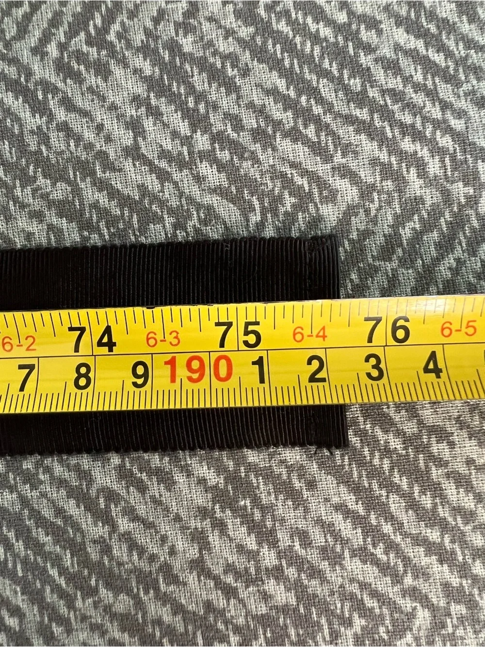 Black Grosgrain Ribbon belt - Wide